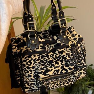 Vintage Juicy Couture Leopard Print Women's Daydreamer Bag